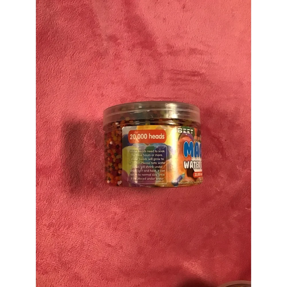 Huge Tub iBEET Magic Water Beads Toy Multi-color NEW